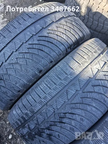 235 45 17 MICHELIN  4броя зимни , снимка 3 - Гуми и джанти - 56646680