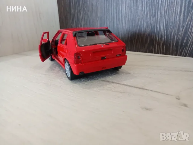 Метална количка Lancia Delta Integrale !!!, снимка 2 - Колекции - 56626891