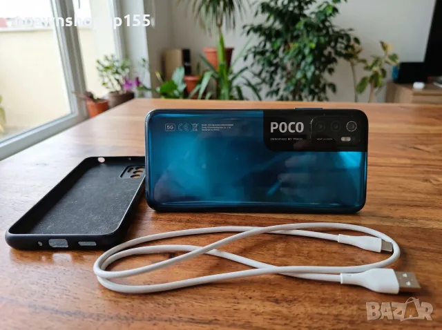 📱 Смартфон POCO M3 Pro 5G (64GB / 4GB RAM + 1GB разширение) ✨  Продава се бърз, надежден и напълно 