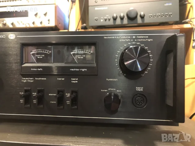 SABA VS2080 HIFI Усилвател перфектен, снимка 3 - Ресийвъри, усилватели, смесителни пултове - 56574115