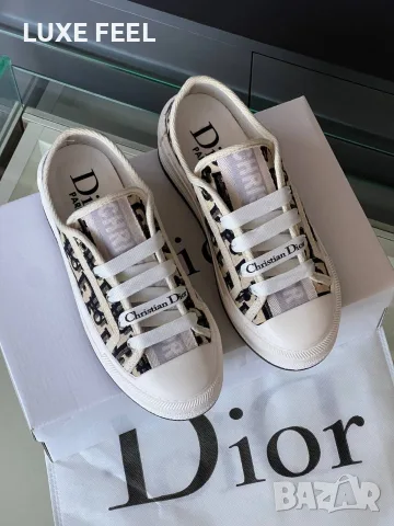 Dior 🔥 Дамски Кецове , снимка 4 - Кецове - 56570513