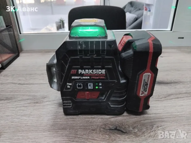 Лазерен нивелир  Parkside Performance PKLLI 3360, снимка 2 - Измервателни инструменти - 56667526