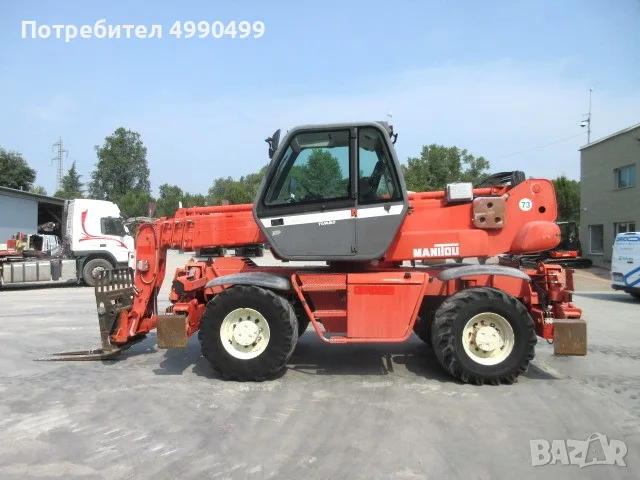 CHARIOT TÉLESCOPIQUE MANITOU MRT 1850, снимка 4 - Индустриална техника - 56730528