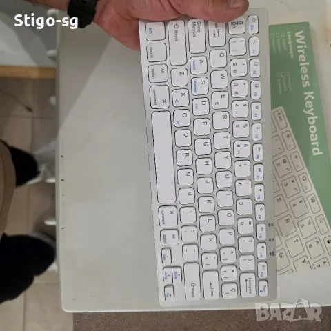 Нова Безжична Bluetooth Клавиатура (, снимка 2 - Клавиатури и мишки - 56616560