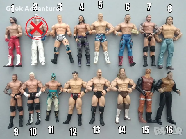Евтини Кечисти WWE Екшън Фигурки Кеч Играчки с Забележки