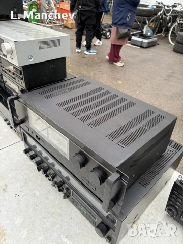 Усилвател Renkforce HVM 7080 2x200 при 8 ома, снимка 2 - Ресийвъри, усилватели, смесителни пултове - 56671527