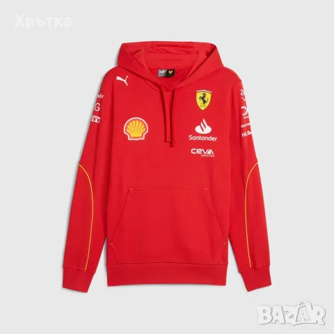 Puma x Scuderia Ferrari Team Hoodie -Оригинален мъжки суитшърт  р-р XL
