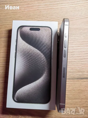 Iphone 15 Pro 128gb Natural Titanium, снимка 5 - Apple iPhone - 56661450