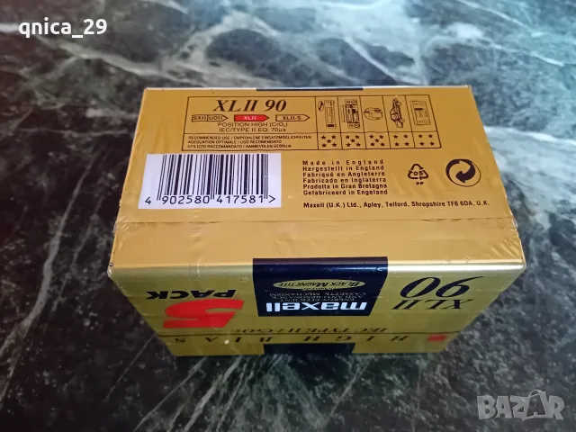Maxell XL-ll 60/90 5pack, снимка 3 - Декове - 56621970