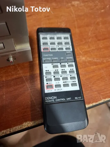 Продава се плеър Denon DCD-1560. , снимка 2 - Ресийвъри, усилватели, смесителни пултове - 56585196