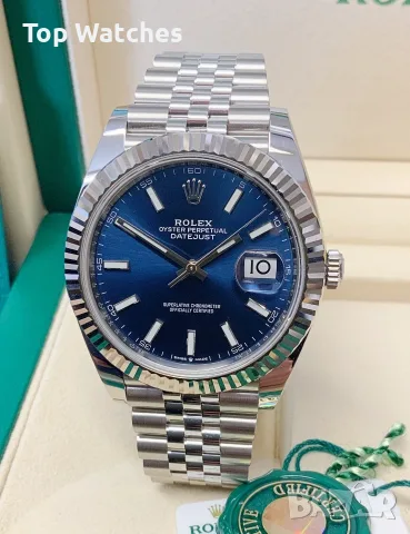 Rolex Datejust 41mm Steel Blue Dial Automatic Различни Варианти