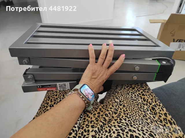 Работна платформа, нова преносима, 180кг.скеле, снимка 4 - Монтажи - 56621296