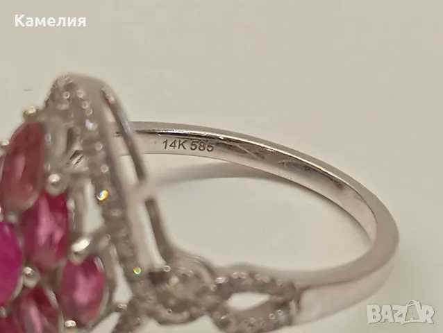 Златен комплект с брилианти , снимка 16 - Бижутерийни комплекти - 56680340