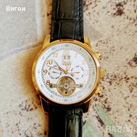 Автоматичен часовник Trias (Немски бранд) – Модел T21997-23 с пълен календар