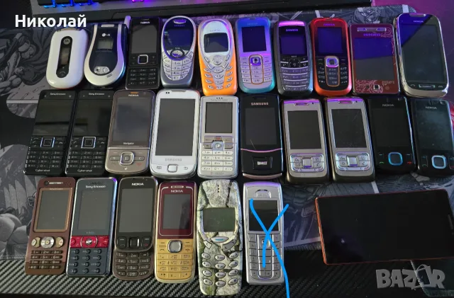 Продавам лот Нокия / Nokia,Siemens, Samsung, Motorola 