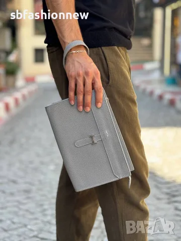 Мъжки клъч Hermes , снимка 7 - Чанти - 56730114