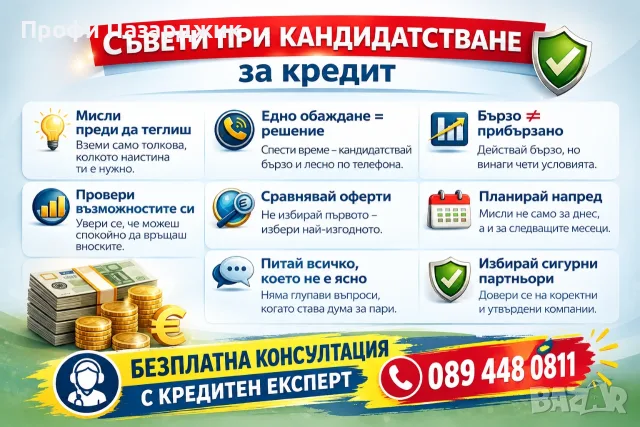Потребителски и ипотечни кредити, снимка 3 - Кредити - 56659902
