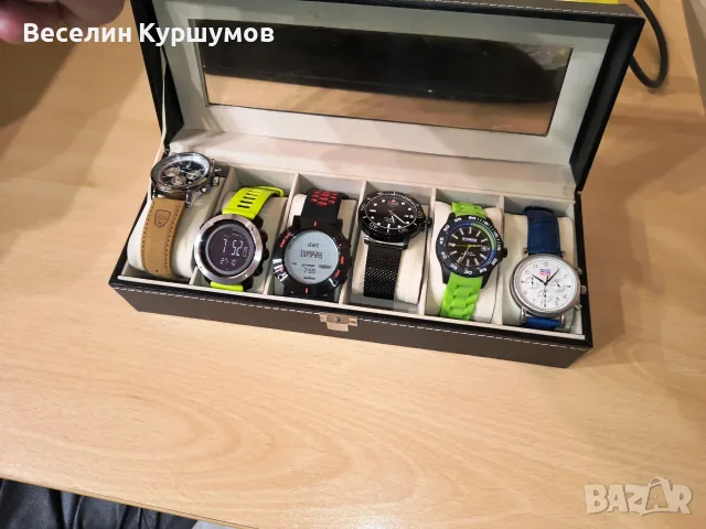 Кутия за часовници, снимка 2 - Кутии за съхранение - 56677969
