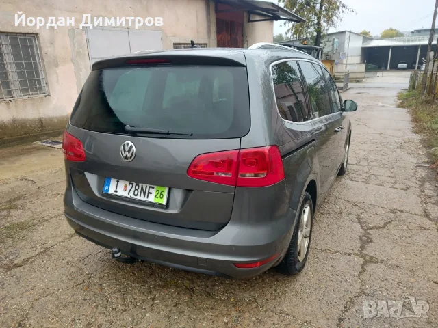 Volkswagen Sharan 2.0 TDI 170+, снимка 14 - Автомобили и джипове - 56741471