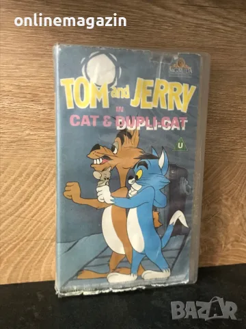 Видеокасета “ ТОМ И ДЖЕРИ - записи от Cartoon Network VHS