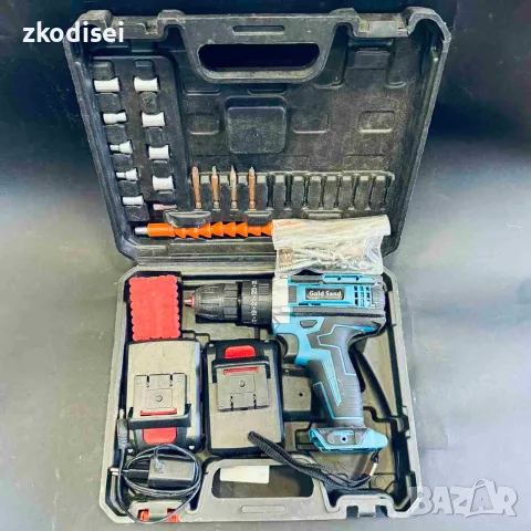 Акумулаторен винтоверт GOLD SAND DRILL 12V, снимка 2 - Винтоверти - 56683765