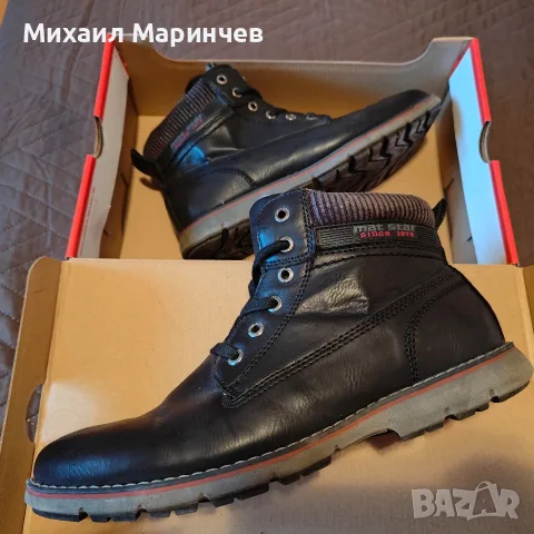 Мъжки кожени боти Матстар