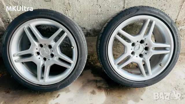 Оригинални 4бр. еднакви AMG 18ки джанти от Е55 AMG