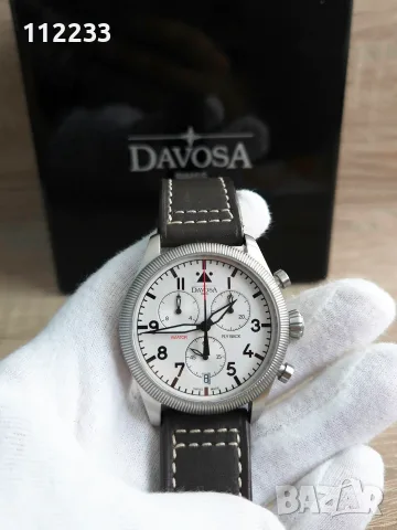 БАРТЕР DAVOSA Aviator FLY BACK Chronograph, снимка 4 - Мъжки - 37795050