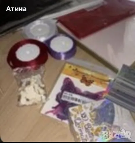 комплект за дантелени рози, снимка 2 - Комплекти и лотове - 56709799