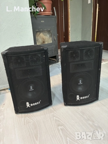 Тонколони Boost 2x300 вата при 8 ома 