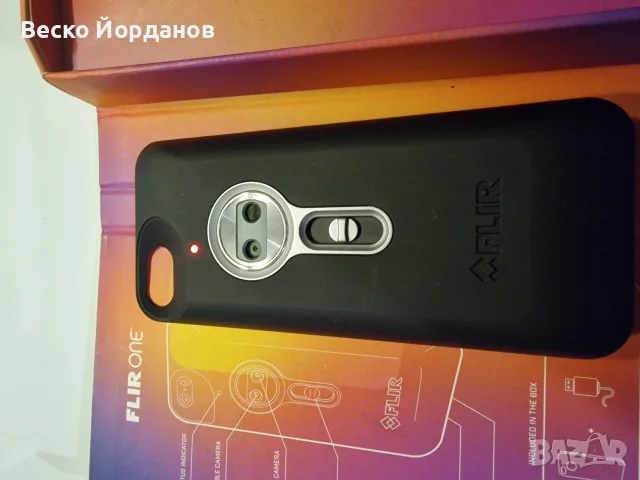 Термо камера Flir one, снимка 3 - Аксесоари за Apple - 56619582