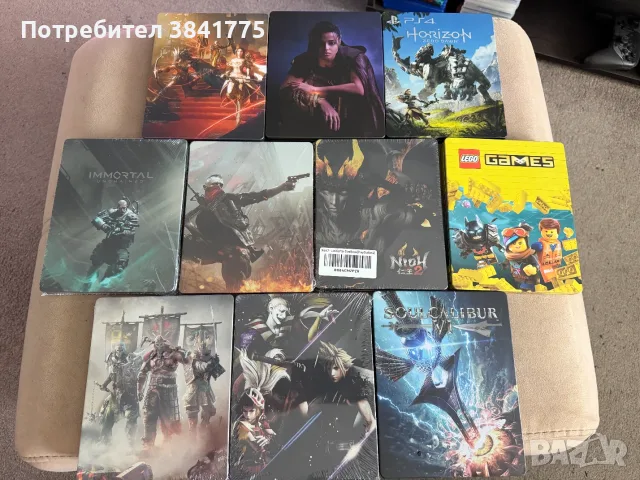 10 game steelbook - нови кутии