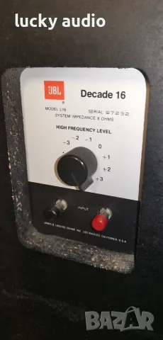 Колони JBL DECADA 16, снимка 5 - Тонколони - 56717494
