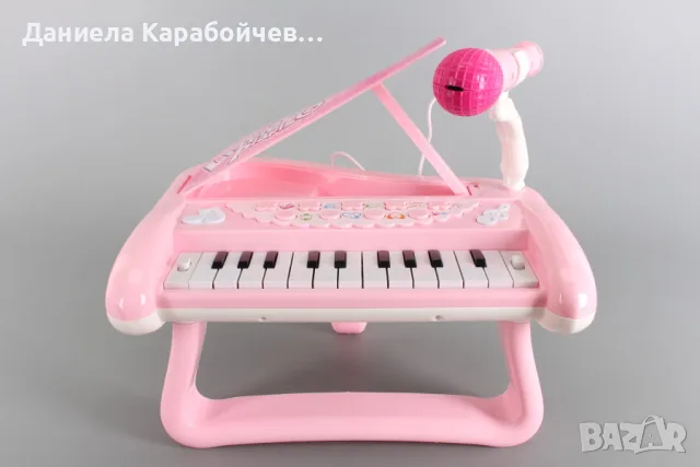 Пиано с микрофон, снимка 2 - Музикални играчки - 56724328