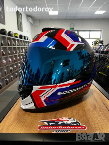 Мото Каска SCORPION EXO-1400 EVO II AIR LINART,очила,два визьора,L 59-60 185 €