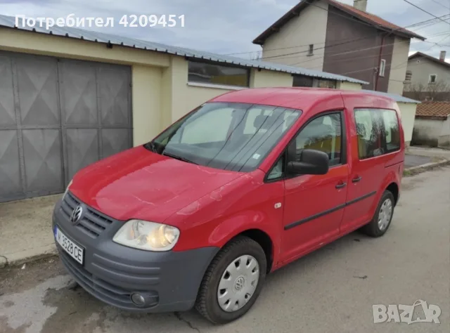 VW Caddy 2.0 метан/бензин