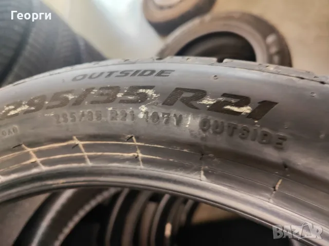 4бр.летни гуми 295/35/21 Pirelli, снимка 9 - Гуми и джанти - 56579788