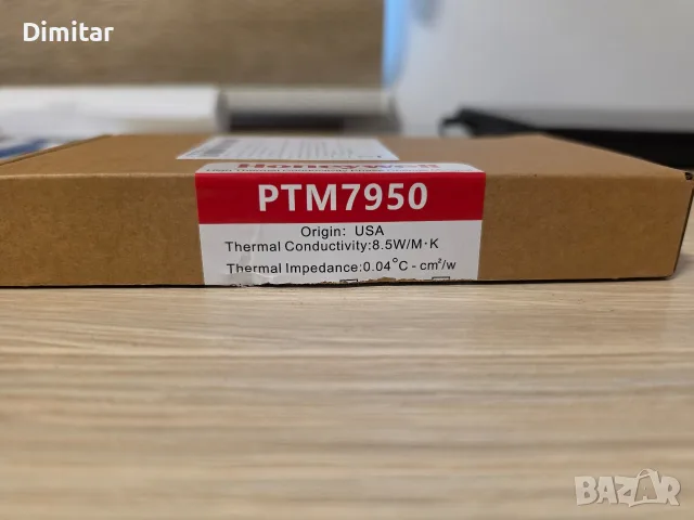 Honeywell PTM 7950 160х80мм термопад с висока проводимост