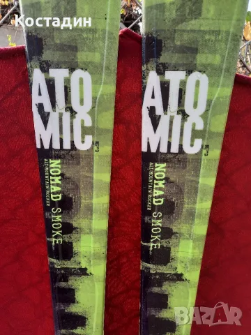 Карвинг ски  Atomic Nomad Smoke  178см , снимка 5 - Зимни спортове - 56684211