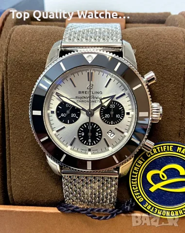 Breitling Superocean Heritage II B01 Chronograph 44mm Steel "Panda" Dial Ceramic