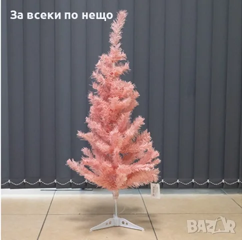 Коледна елха розова 90см