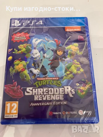 Teenage Turtles Mutant Shreders Revenge за PS4 PS5