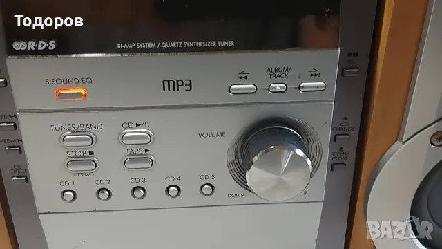 Panasonic SA-PM19 HiFi Micro Stereo System 5CD/MP3/Tape/FM/AUX, снимка 4 - Аудиосистеми - 56567041