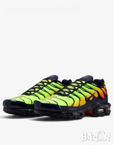 NIKE Air Max Plus Yellow/Black

, снимка 3 - Маратонки - 56663388