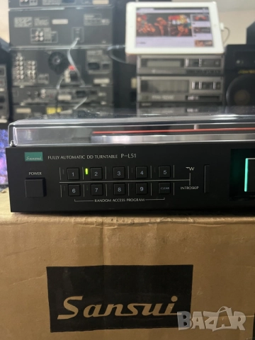 Sansui P-L51 тангенциален, снимка 8 - Грамофони - 56735258