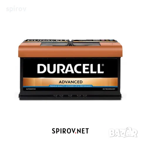 Акумулатор Duracell Advanced 12V 95Ah 760A DA95H