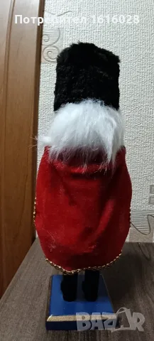 Дървен лешникотрошач.Коледна украса., снимка 2 - Статуетки - 56730197