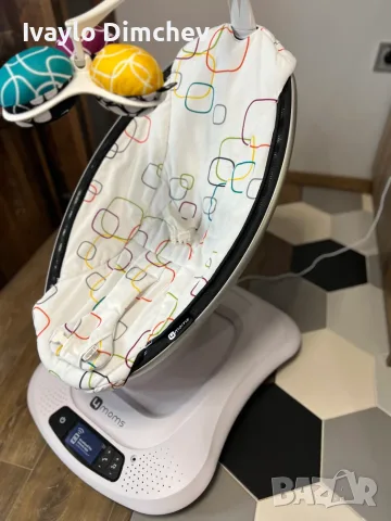 Електрическа бебешка люлка mamaRoo 4.0, снимка 9 - Детски люлки - 56642374