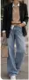 Дамски дънки Wide leg , снимка 1