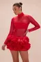 Мини рокля 3D - Бранд Fashion Nova, снимка 1